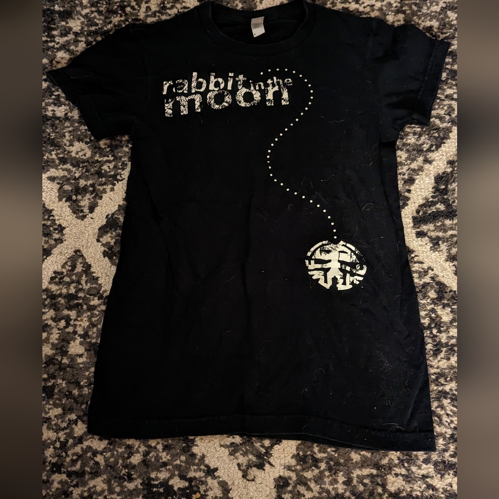 Size S RITM rabbit in the moon tee from ultra music festival Y2K.UMF